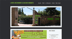 Desktop Screenshot of le-clos-des-souquets.com