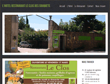 Tablet Screenshot of le-clos-des-souquets.com